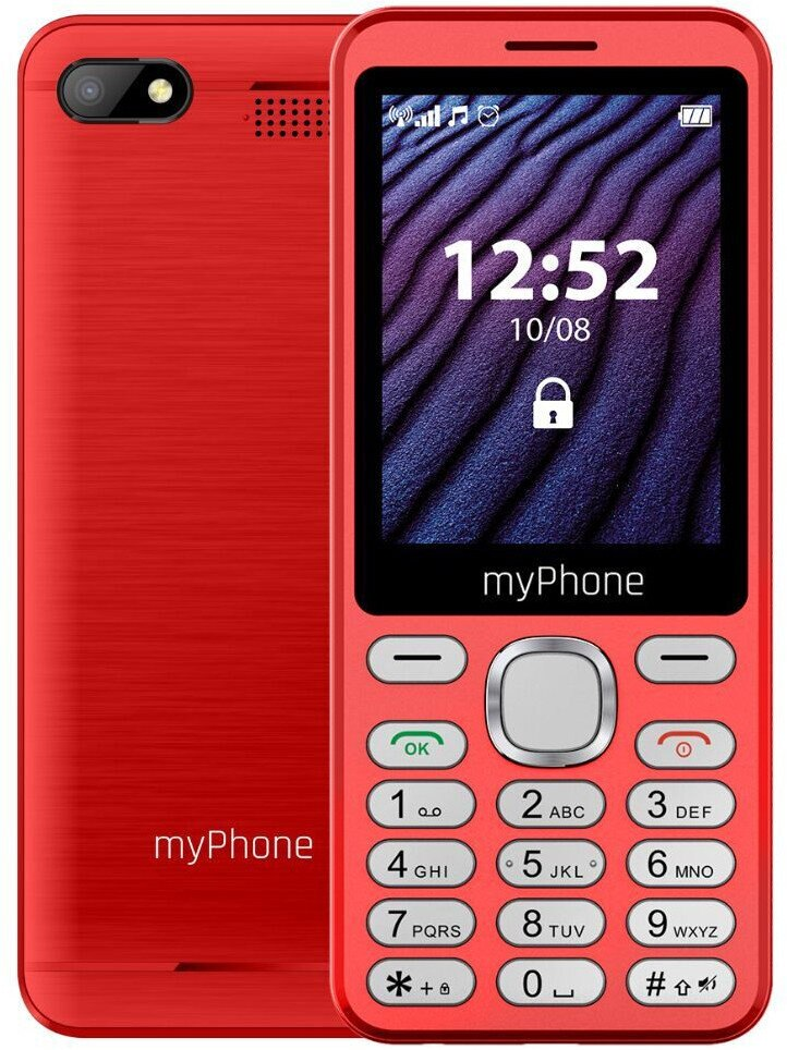 Telefon komórkowy MYPHONE Maestro 2 Czerwony