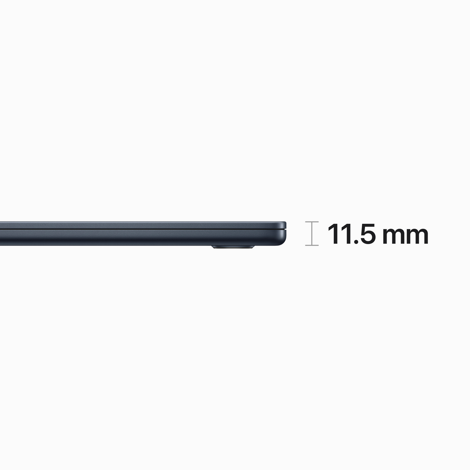 APPLE MacBook Air (2023) Middernacht - 15 inch - Apple M2 - 8 GB - 256 GB