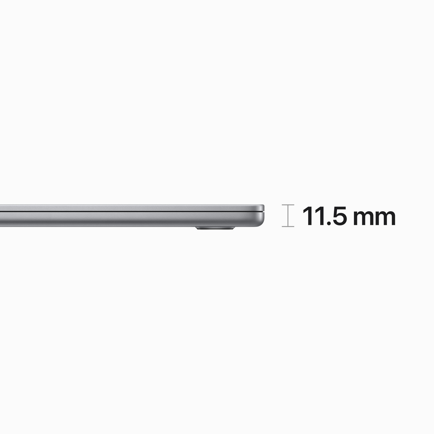 APPLE MacBook Air 15" M2 1 TB Space Gray (MQKP3F-Z09640407)