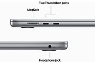 APPLE MacBook Air (2023) Spacegrijs  - 15 inch - Apple M2 - 8 GB - 256 GB
