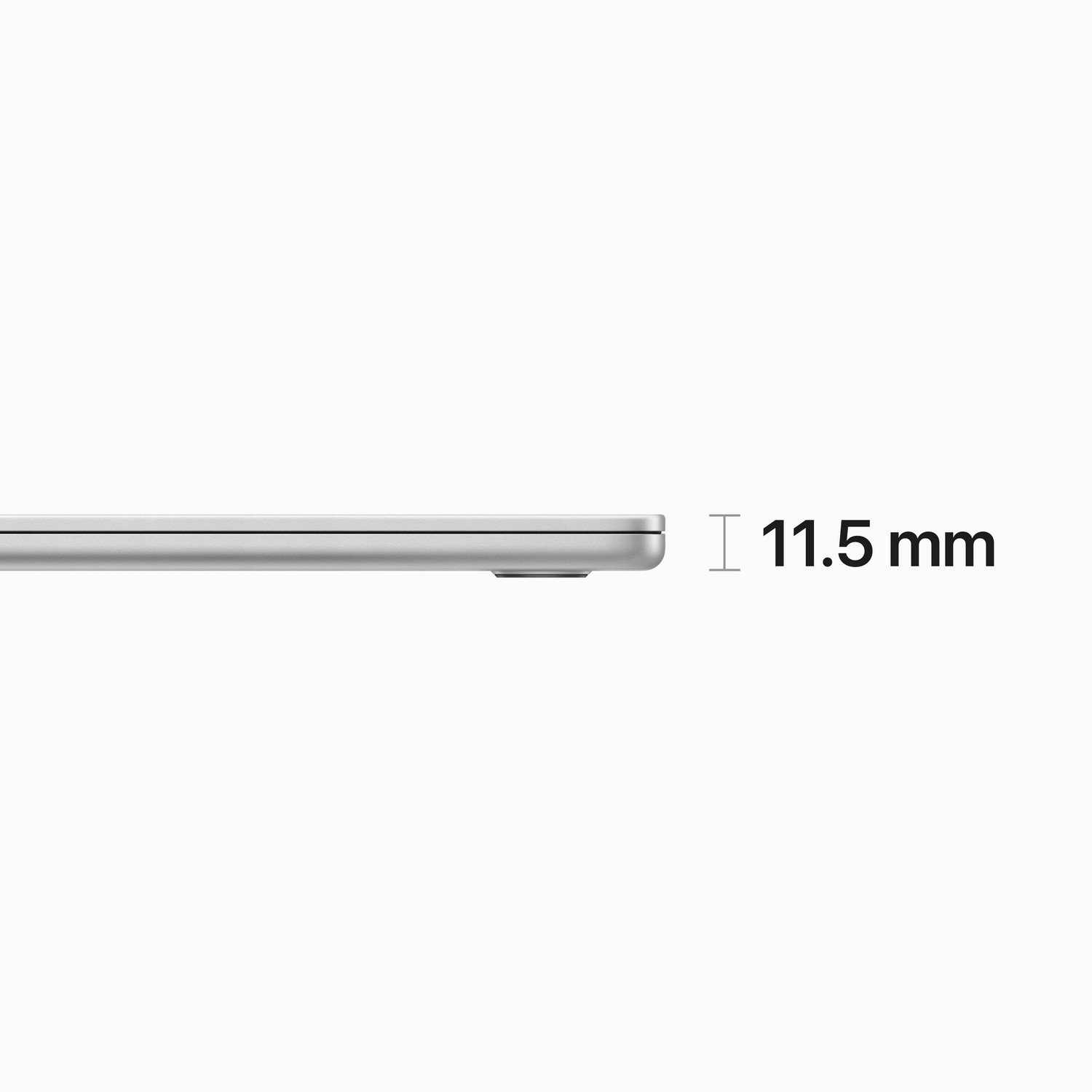 APPLE MacBook Air 15" M2 512 GB Silver QWERTZU (MQKT3SM/A)