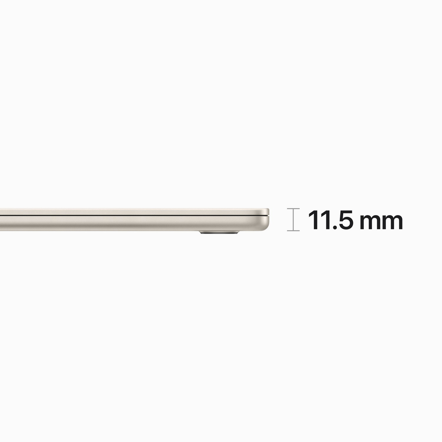 APPLE MacBook Air 15" M2 256 GB Starlight (MQKU3F-Z09618616)