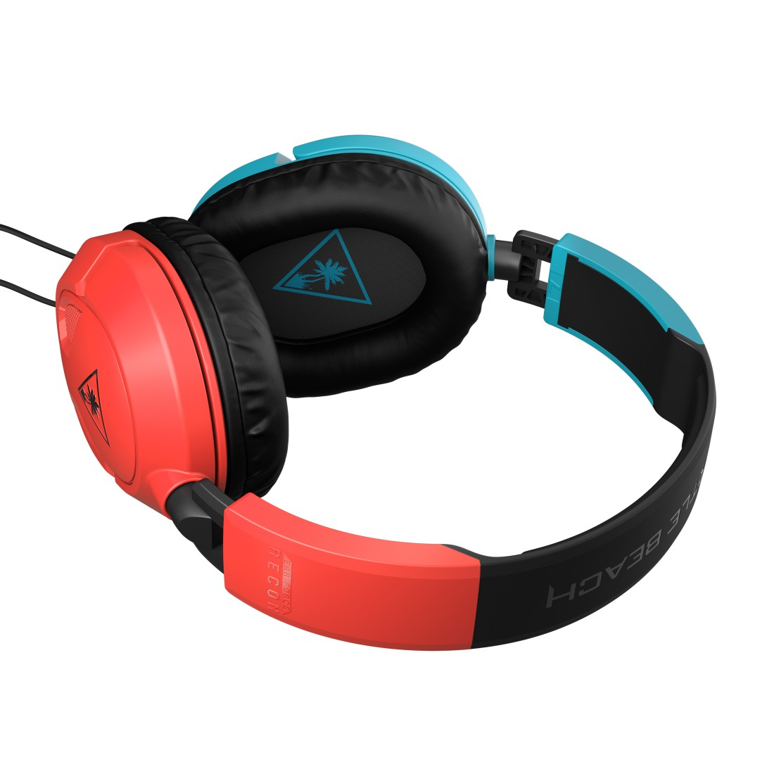 BEACH Rot/Blau Recon Gaming RB, 220530 TURTLE Headset Over-ear Over-Ear 50