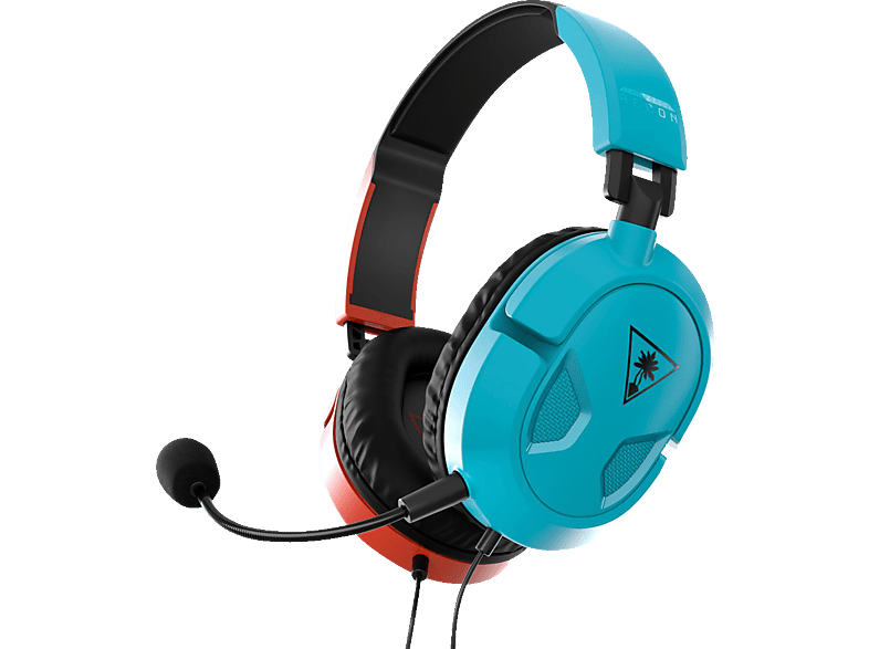 TURTLE BEACH 220530 Over-Ear Recon 50 RB, Over-ear Gaming Headset Rot/Blau