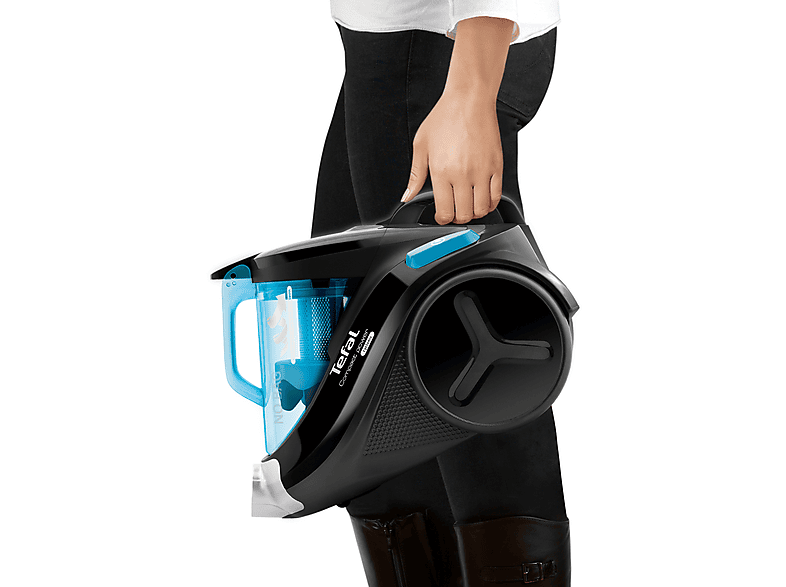 TEFAL TW3751 Compact Power Cyclonic Toz Torbasız Elektrikli Süpürge Mavi Siyah_1