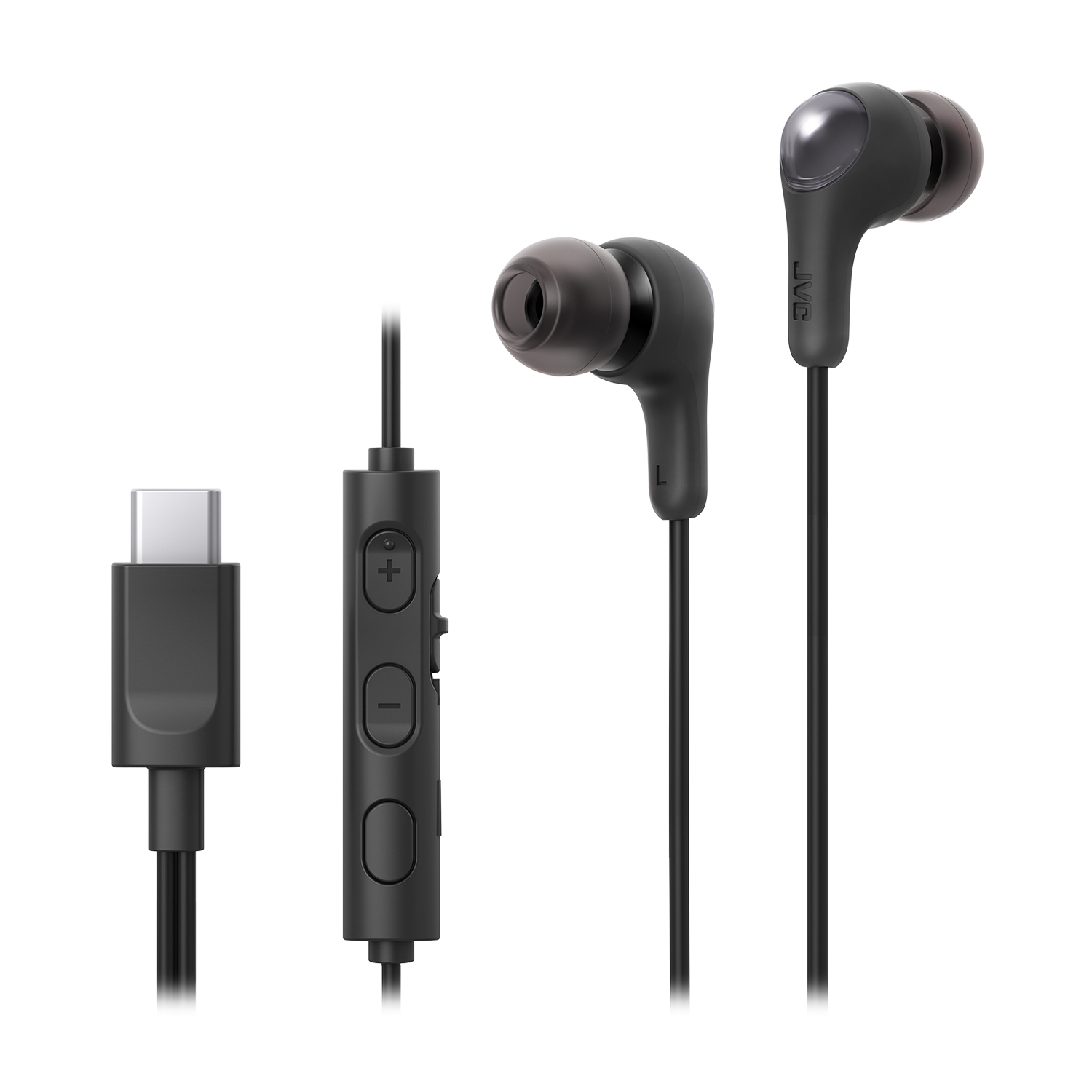 JVC Ha-Fr9Uc Auricolari, Nero