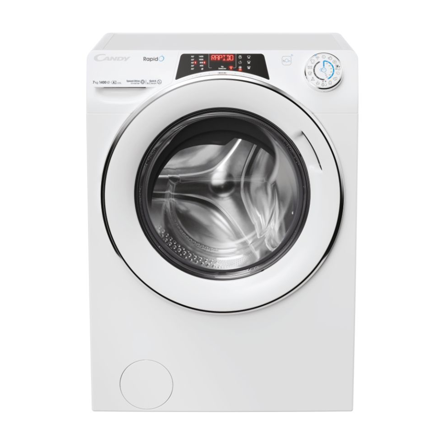 Candy RO4 476Dwmc7/1-S Lavatrice, Caricamento frontale, 7 kg, 45 cm, Classe A