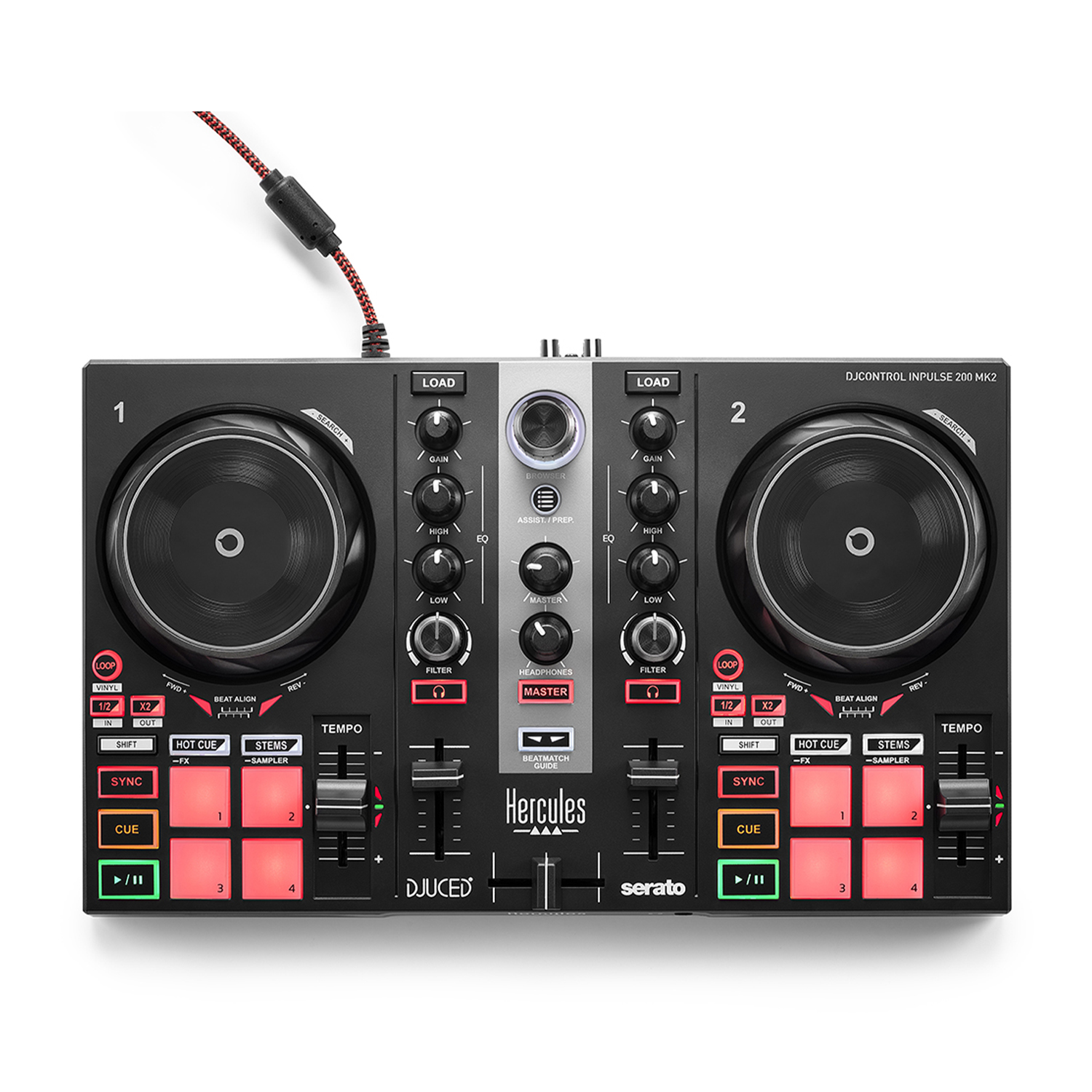 Console DJ Hercules DJControl Inpulse 200 MK2