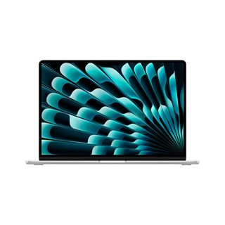 APPLE MacBook Air (2023), MQKR3D/A, Notebook mit 15.3 Zoll Display, Apple M2 Prozessor, 8 GB RAM, 256 GB SSD, M2 10-Core GPU, Silber