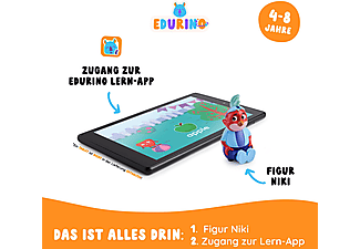 EDURINO Figur Niki – Erstes Englisch ab 4 Digitales Lernspiel, Mehrfarbig