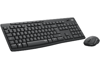 LOGITECH MK295 - Tastatur & Maus (Grau)