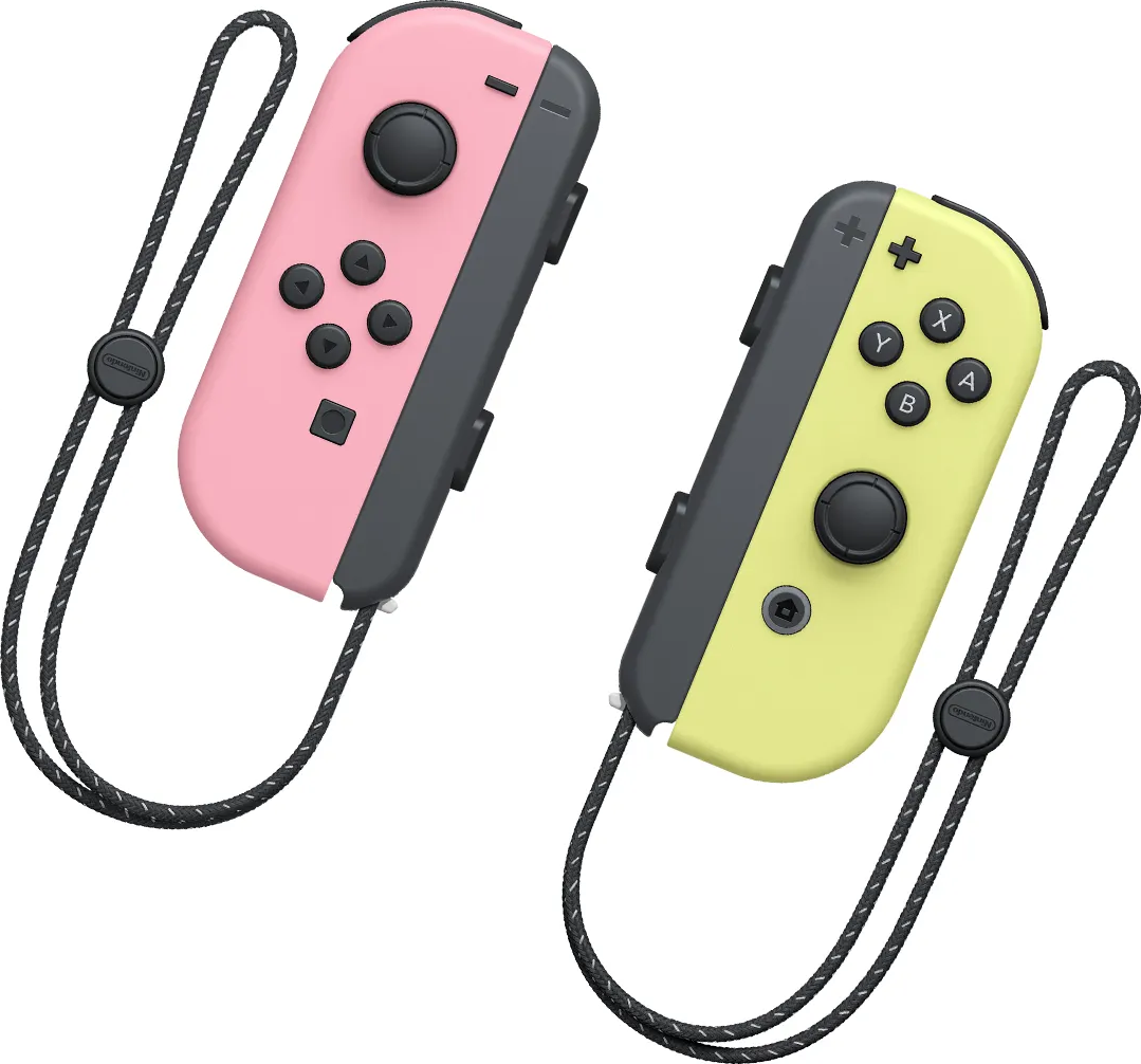 NINTENDO Switch Joy-Con | Controller (Pastell-Rosa/Pastell