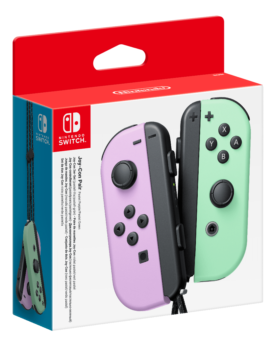 NINTENDO Switch Joy-Con | Controller (Pastell-Lila/Pastell-Grün