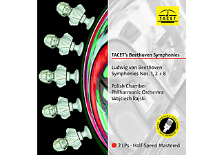 Polish Chamber Philharmonic Orchestra, Wojciech Rajski - TACET's Beethoven Symphonies - Beethoven: Symphonies Nos. 1, 2 + 8 (Half-Speed Mastered) (Vinyl LP (nagylemez))
