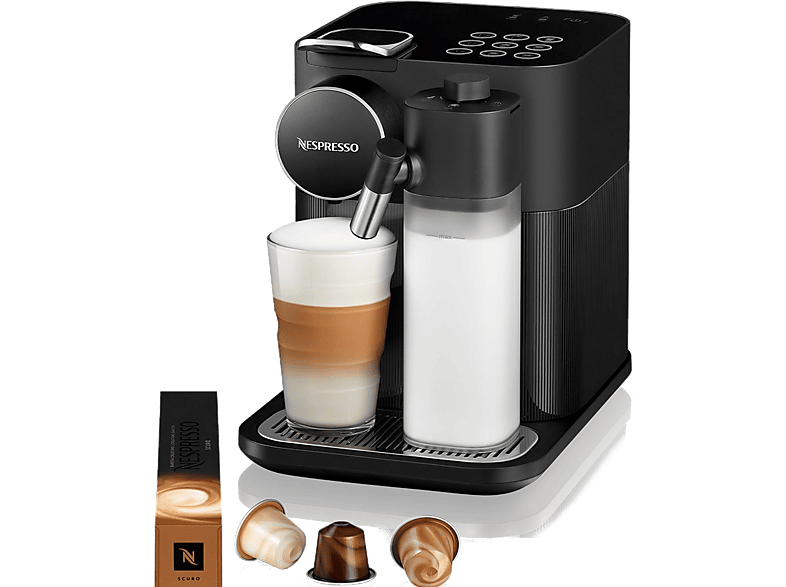 NESPRESSO F541 Gran Latissima Siyah Süt Çözümlü Kahve Makinesi_0