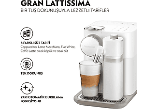 NESPRESSO F541 Gran Latissima Beyaz Süt Çözümlü Kahve Makinesi_1