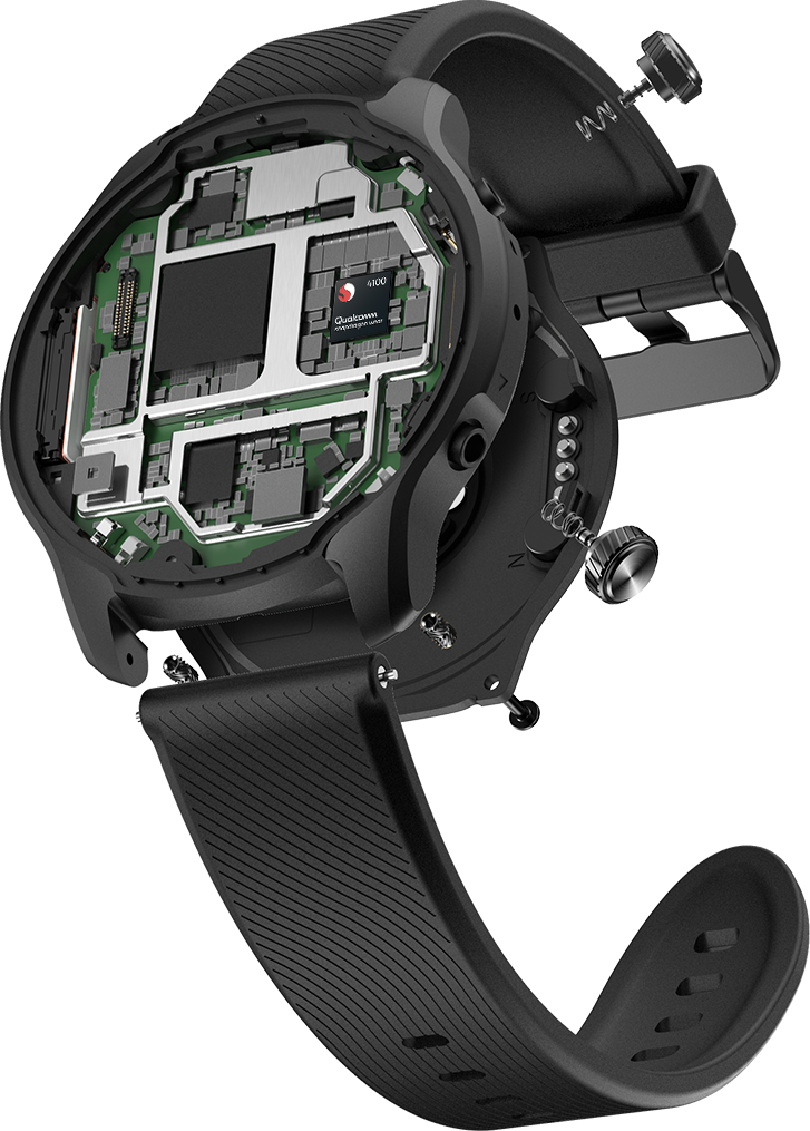 MOBVOI TicWatch Pro3 ULTRA GPS okosóra, fekete (P1034001600A)