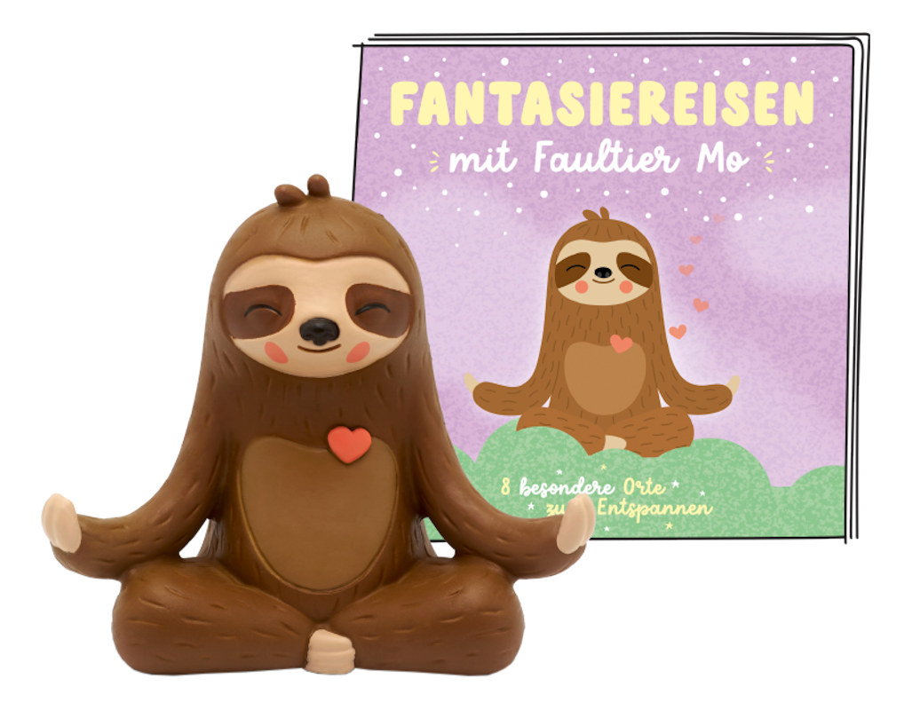 TONIES Fantasiereisen mit Faultier Mo: 8 besondere Orte zum Entspannen - Hörfigur /D (Mehrfarbig)
