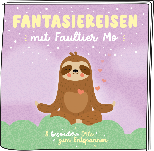 TONIES Fantasiereisen mit Faultier Mo: 8 besondere Orte zum Entspannen - Hörfigur /D (Mehrfarbig)