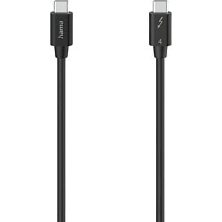 HAMA Thunderbolt naar USB-C kabel Zwart (00200659)
