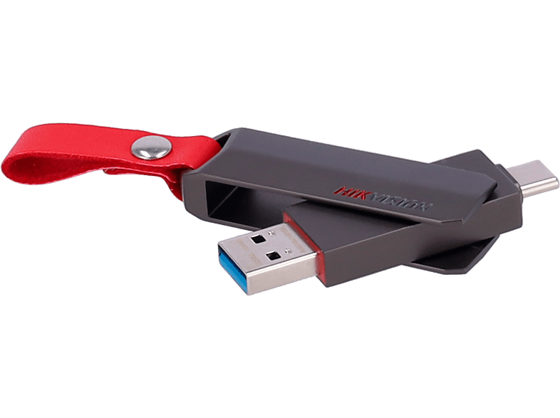 HIKVISION E304C USB-C ve USB-A 128 GB Flash 3.2 USB Bellek_1