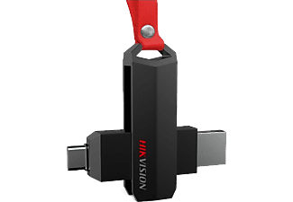 HIKVISION E304C USB-C ve USB-A 128 GB Flash 3.2 USB Bellek_0