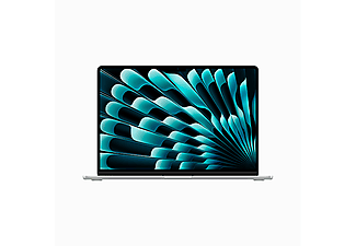 APPLE MacBook Air 2023 15,3" Liquid Retina ezüst Apple M2(8C/10C)/8GB/256GB (mqkr3mg/a)