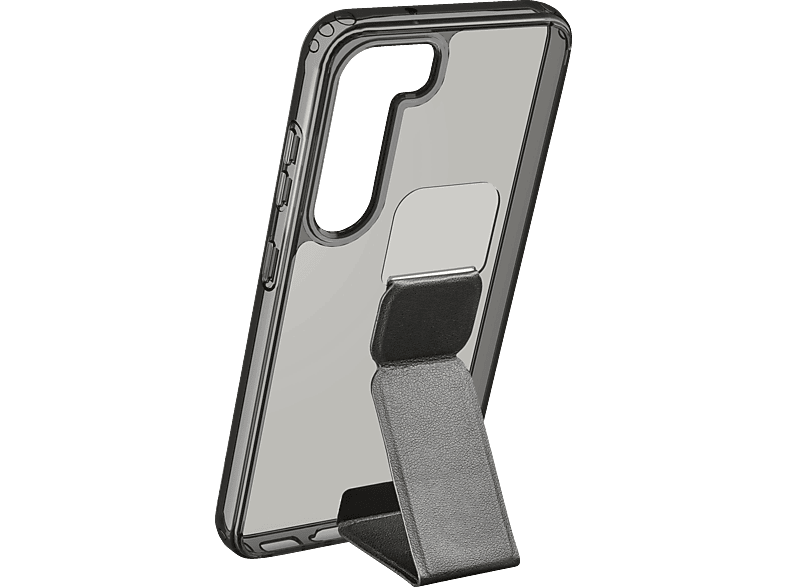 Case, Backcover, Galaxy Schwarz Samsung, CELLULAR S23, LINE Stand