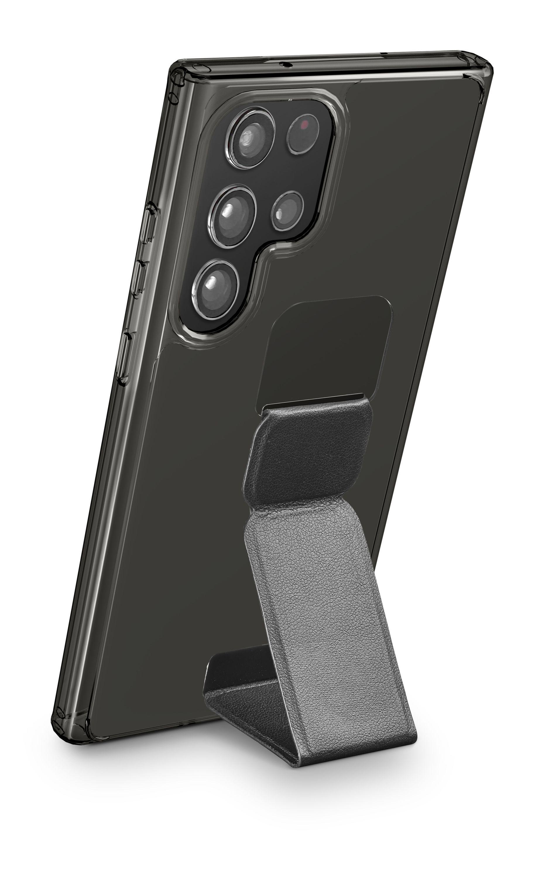 CELLULAR LINE Stand Case, Ultra, Samsung, Schwarz Galaxy S23 Backcover