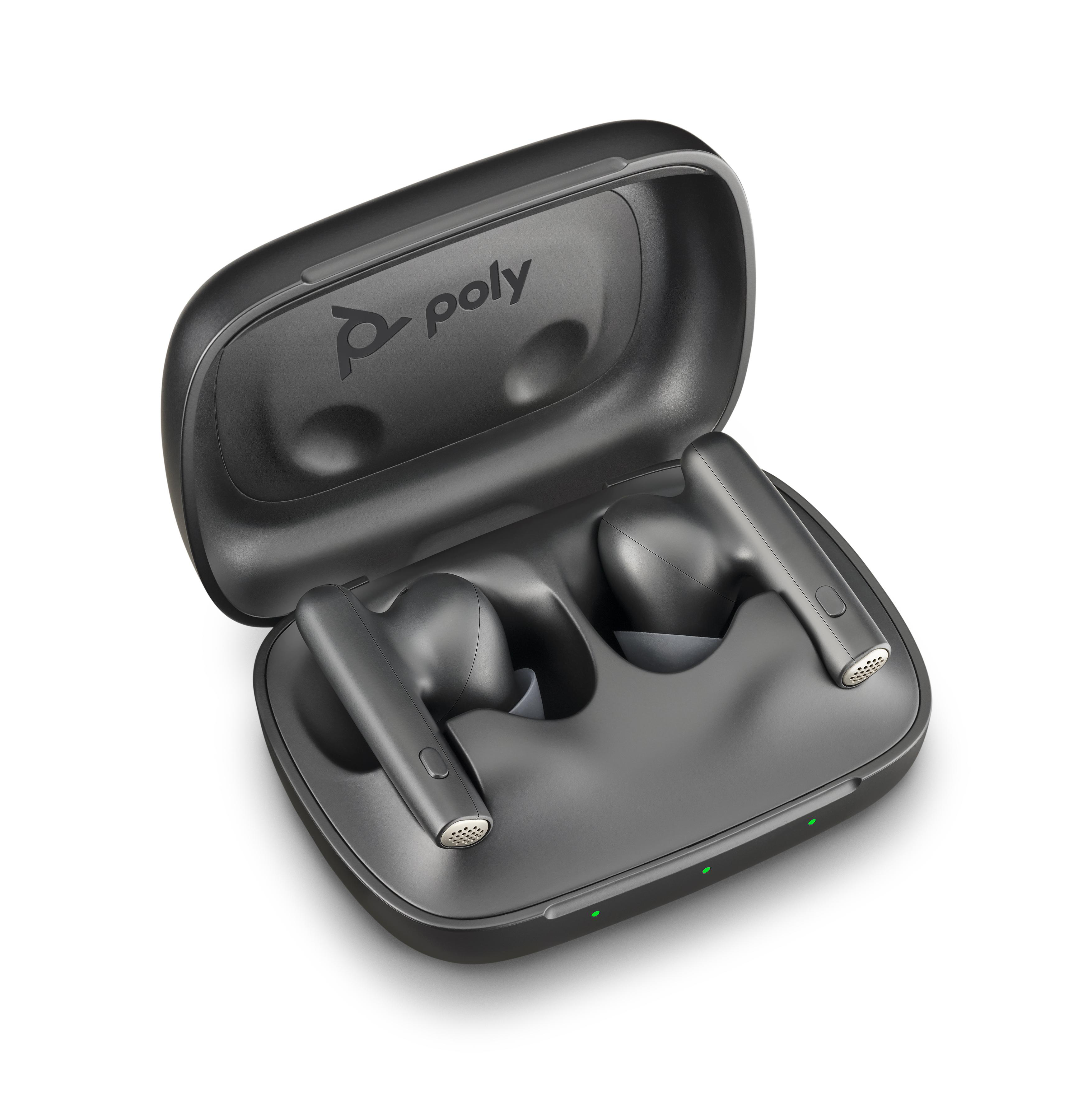 POLY Voyager In-ear 60, Schwarz Bluetooth Kopfhörer Free