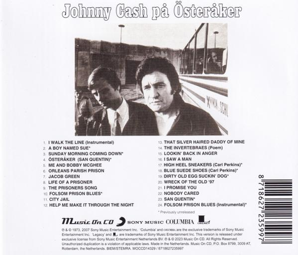 Johnny Cash - Pa Osteraker  - (CD)