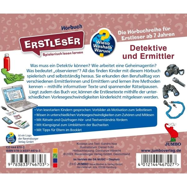Die Rückseite eines Buches auf Deutsch mit Text und Bildern.