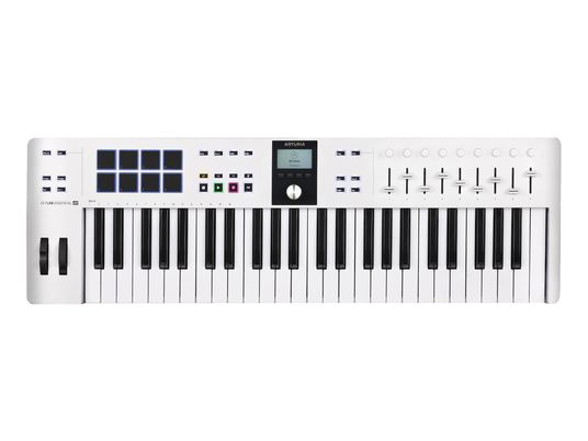 ARTURIA KeyLab Essential 49 MK3 - Keyboard Controller MIDI/USB (Bianco)