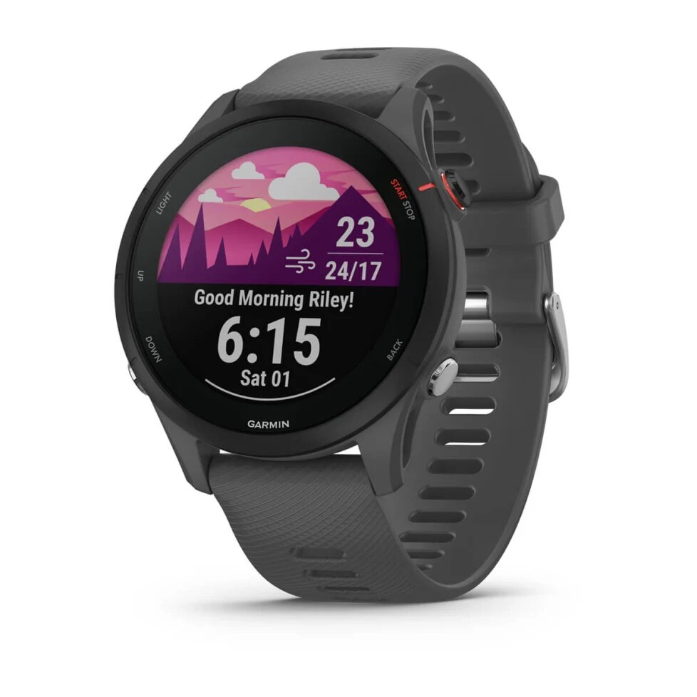 Smartwatch GPS 010-02641-10 Forerunner 255 Popielaty