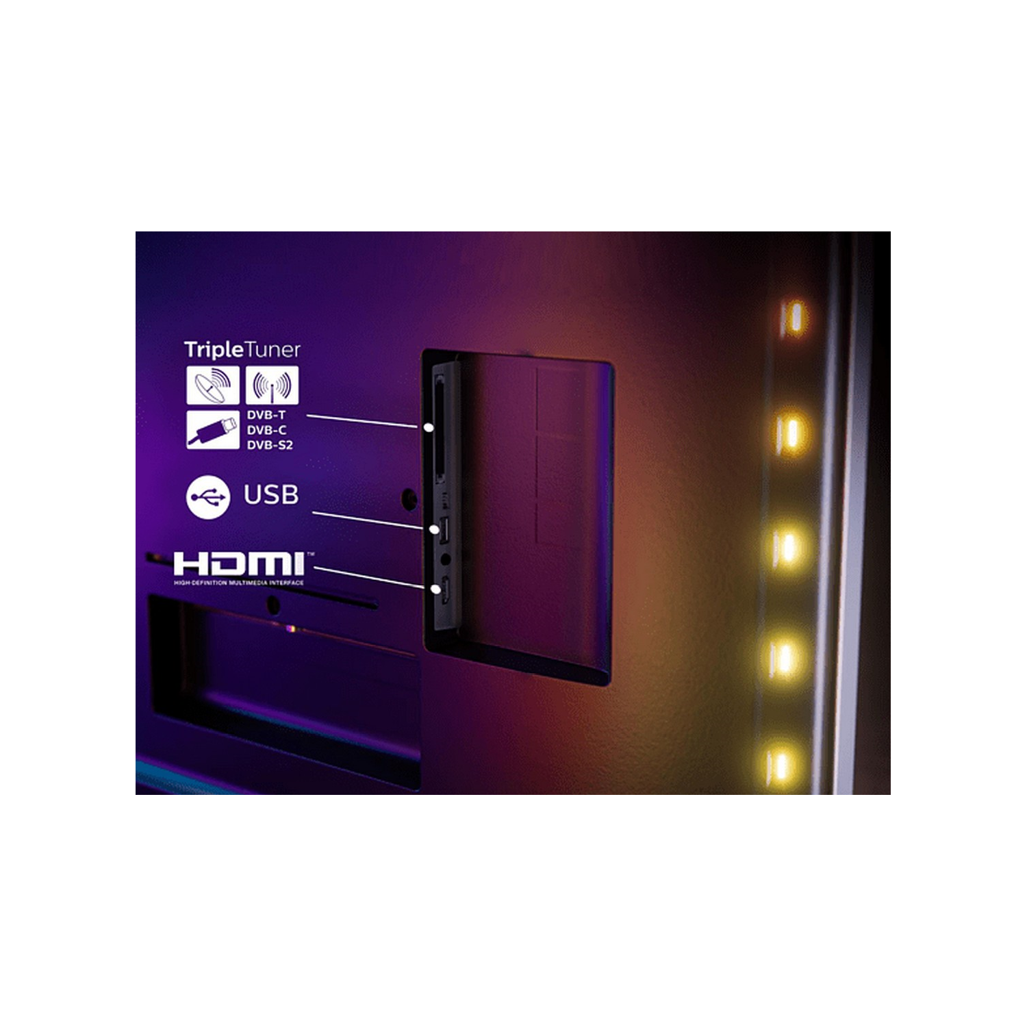 PHILIPS 65OLED708/12 55" OLED Smart 4K - OLED 4K - OLED-tv - 65 inch