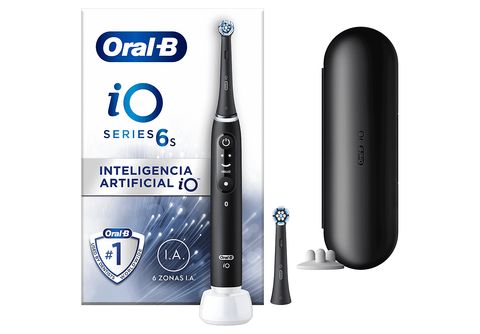 Cepillo eléctrico  Oral-B iO 6S, 5 modos, Pantalla interactiva