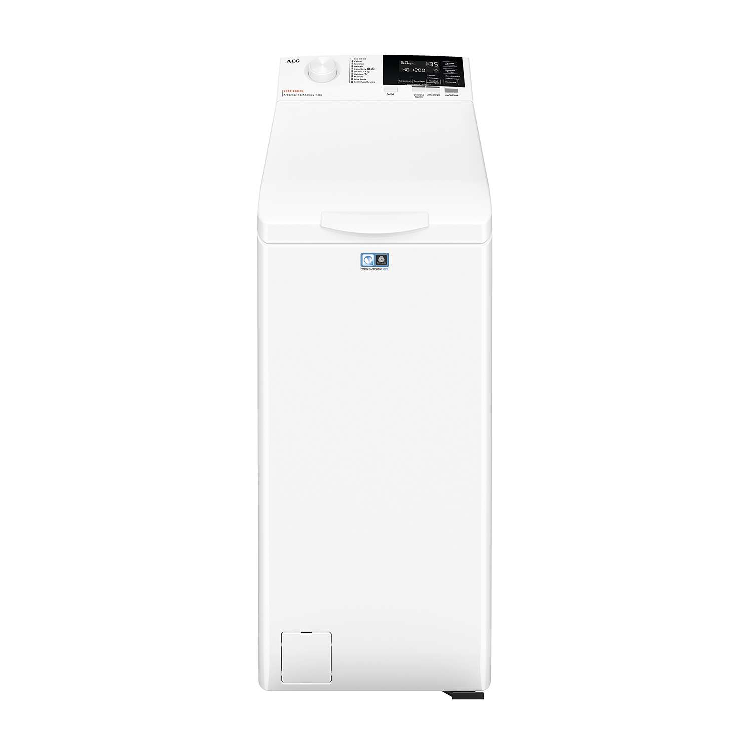 AEG Ltr6G62D Lavatrice Carica Alto, Caricamento dall'alto, 6 kg, 60 cm, Classe D