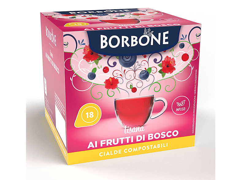 Caffè Borbone Tè in capsule Infuso Alla Frutta
