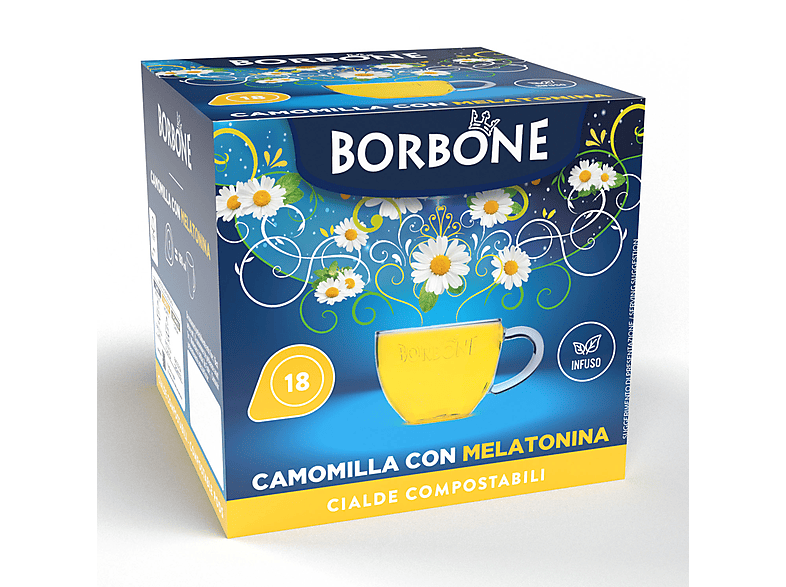 Caffè Borbone n.d.: Camomilla CON Melatonina,