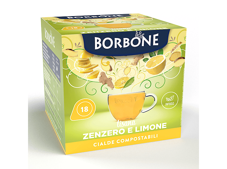 Caffè Borbone n.d.: Tisana Zenzero E Limone C,