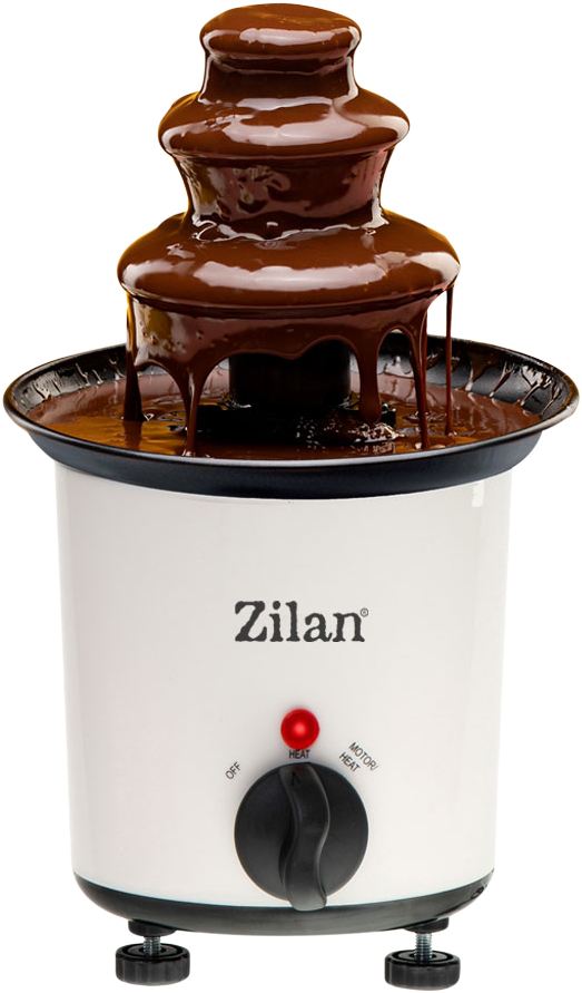 ZILAN ZLN2144 Csokoládé szökőkút, 30W, fehér