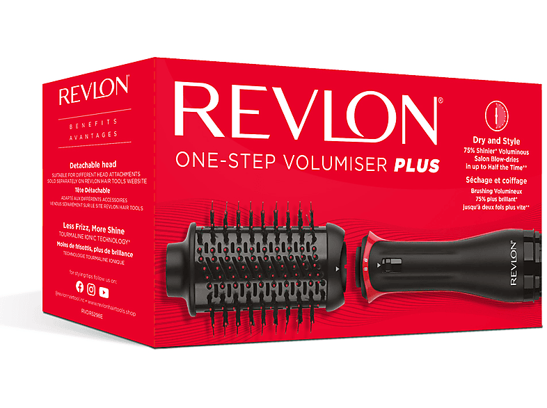 REVLON RVDR5298 One Step Plus Volumiser Saç Kurutma Makinesi ve Şekillendirici Siyah_6