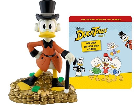 TONIES Disney DuckTales : Woo-hoo ! / La quête de l'Atlantide - Figurine audio / D (Multicolore)