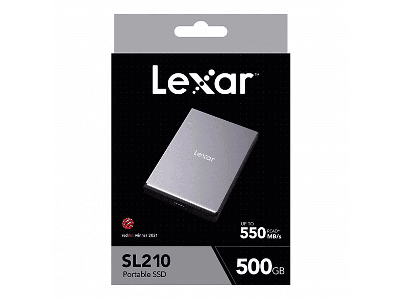 LEXAR External 500 GB Taşınabilir SSD Gri_3