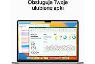 Laptop APPLE MacBook Air 15 M2/8GB/256GB SSD/INT/macOS Gwiezdna szarość MQKP3ZE/A