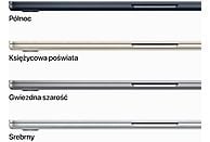 Laptop APPLE MacBook Air 15 M2/8GB/256GB SSD/INT/macOS Gwiezdna szarość MQKP3ZE/A