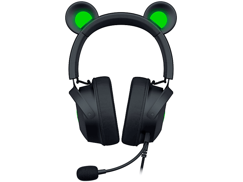 Razer Kraken Kitty Edition V2 Pro Nauszne Czarny – zdjęcie 3