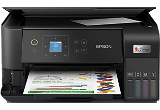 EPSON EcoTank L3560 Yazıcı+Tarayıcı+Fotokopi+Wifi Mürekkep Tanklı Yazıcı Siyah