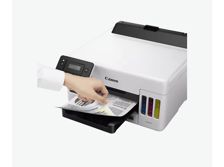 CANON MAXIFY GX5040 Doldurulabilir Mürekkep Tanklı Yazıcı Beyaz_2