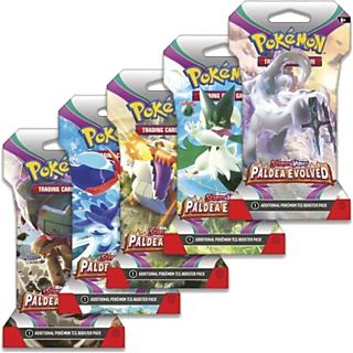 Juego - Magicbox  Pokémon TCG Scarlet & Violet 01 Sleeved Booster, Cartas coleccionables, 10 tarjetas, Aleatorio